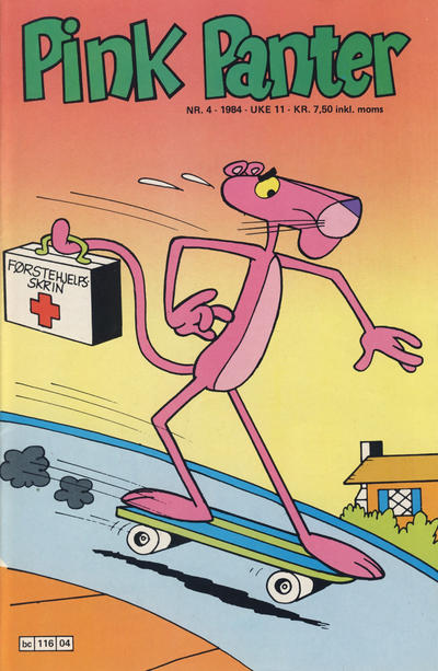 Cover for Pink Panter (Semic, 1977 series) #4/1984