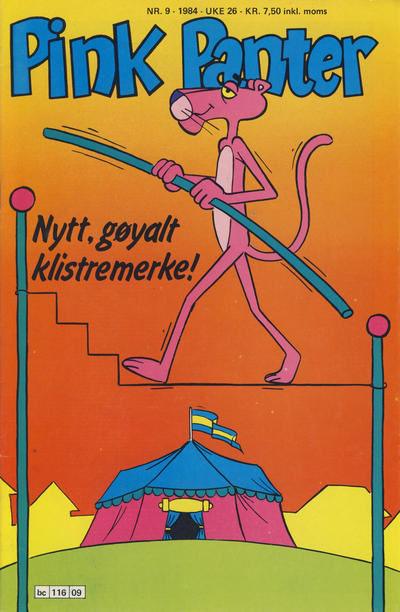 Cover for Pink Panter (Semic, 1977 series) #9/1984
