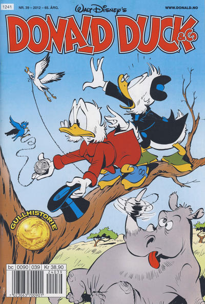 Cover for Donald Duck & Co (Hjemmet / Egmont, 1948 series) #39/2012