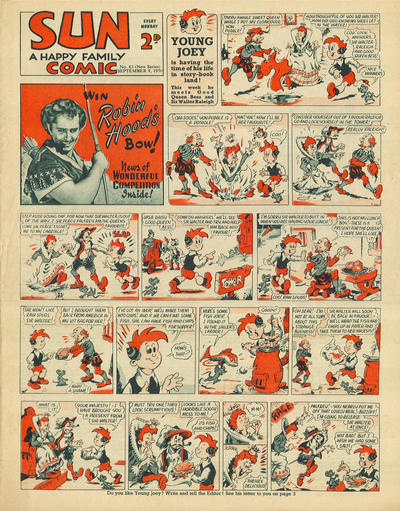 Cover for Sun Comic (Amalgamated Press, 1949 series) #83