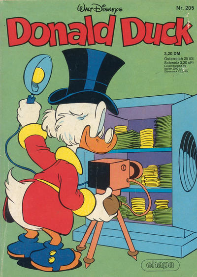 Cover for Donald Duck (Egmont Ehapa, 1974 series) #205