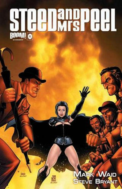 Cover for Steed and Mrs. Peel (Boom! Studios, 2012 series) #0 [cover C Joshua Covey X-Men #100 Homage]
