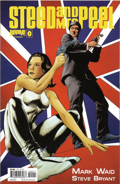 Cover for Steed and Mrs. Peel (Boom! Studios, 2012 series) #0 [Cover D Mike Perkins]