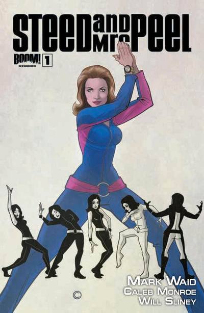 Cover for Steed and Mrs. Peel (Boom! Studios, 2012 series) #1 [Joseph Michael Linsner CGC]