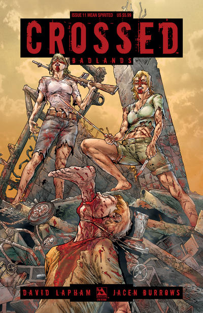 Cover for Crossed Badlands (Avatar Press, 2012 series) #11 [Mean Spirited Cover - Gianluca Pagliarani]