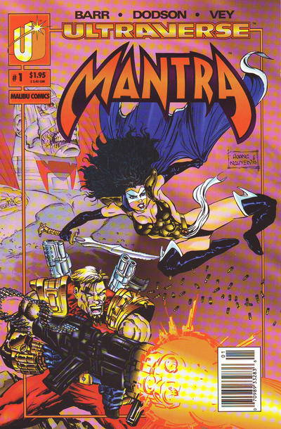 Cover for Mantra (Malibu, 1993 series) #1 [Newsstand]