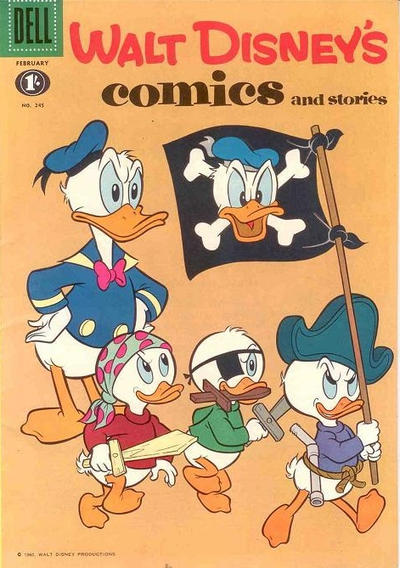 Cover for Walt Disney's Comics and Stories (World Distributors, 1960 ? series) #245