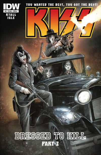 Cover for Kiss (IDW, 2012 series) #2 [Cover A Nick Runge]
