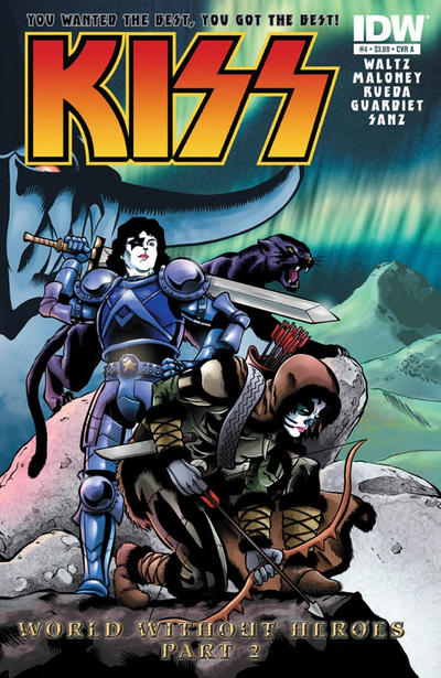 Cover for Kiss (IDW, 2012 series) #4
