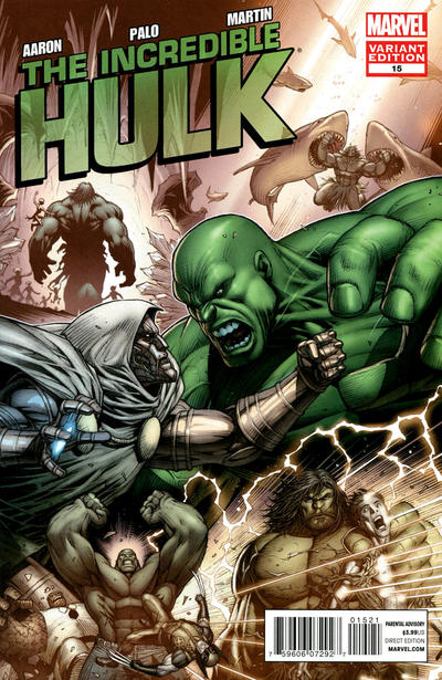 Cover for Incredible Hulk (Marvel, 2011 series) #15 [Keown]