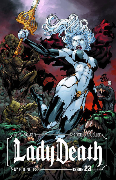 Cover for Lady Death (Avatar Press, 2010 series) #23
