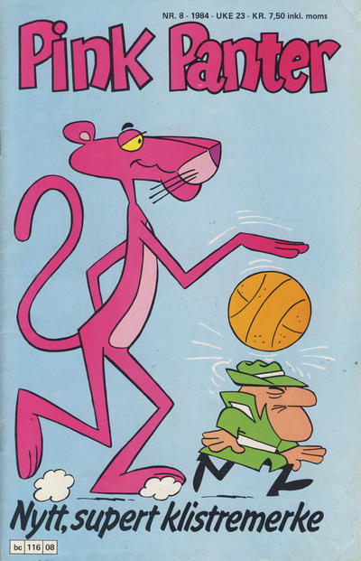 Cover for Pink Panter (Semic, 1977 series) #8/1984