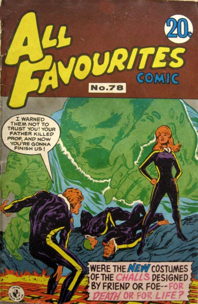 Cover for All Favourites Comic (K. G. Murray, 1960 series) #78