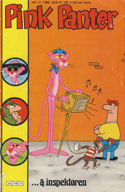 Cover for Pink Panter (Semic, 1977 series) #11/1988