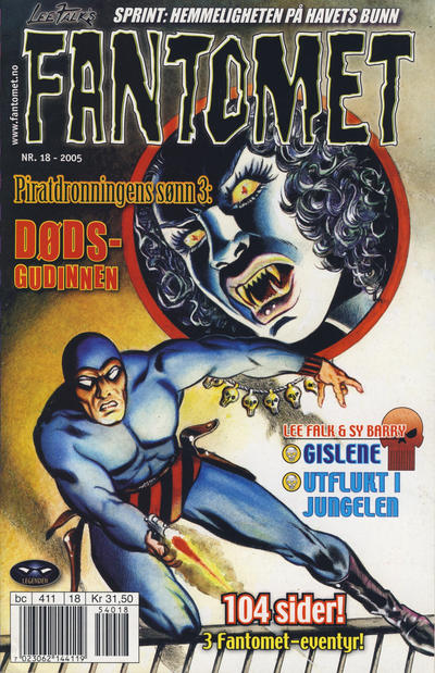 Cover for Fantomet (Hjemmet / Egmont, 1998 series) #18/2005