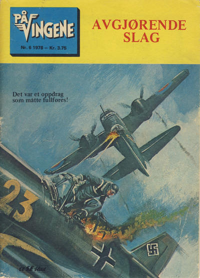 Cover for På Vingene (Serieforlaget / Se-Bladene / Stabenfeldt, 1963 series) #6/1978