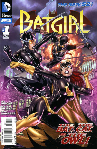 Cover for Batgirl Annual (DC, 2012 series) #1 [Direct Sales]