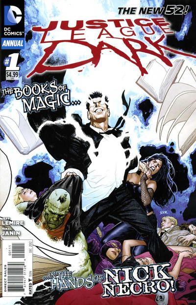 Cover for Justice League Dark Annual (DC, 2012 series) #1
