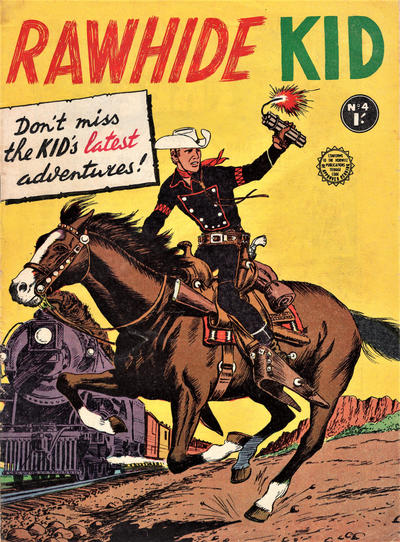 Cover for Rawhide Kid (Horwitz, 1955 ? series) #4
