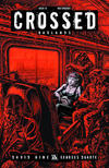 Cover Thumbnail for Crossed Badlands (2012 series) #15 [Red Crossed Variant Cover by Raul Caceres]