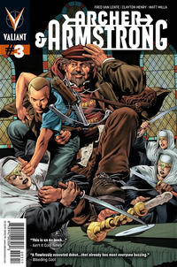 Cover Thumbnail for Archer and Armstrong (Valiant Entertainment, 2012 series) #3 [Cover A - Arturo Lozzi]