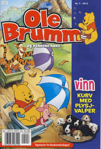 Cover Thumbnail for Ole Brumm (Hjemmet / Egmont, 1981 series) #7/2012
