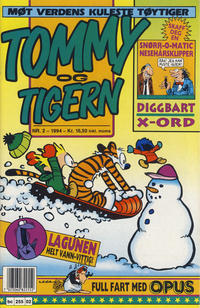 Cover Thumbnail for Tommy og Tigern (Bladkompaniet / Schibsted, 1989 series) #2/1994