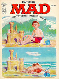 Cover Thumbnail for Mad (BSV - Williams, 1967 series) #63