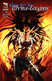 Cover Thumbnail for Grimm Fairy Tales Myths & Legends (Zenescope Entertainment, 2011 series) #21 [Cover A Keu Cha]