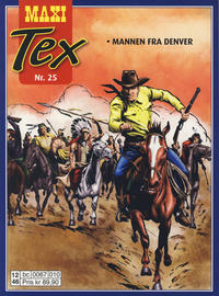 Cover Thumbnail for Maxi Tex (Hjemmet / Egmont, 2008 series) #25 - Mannen fra Denver