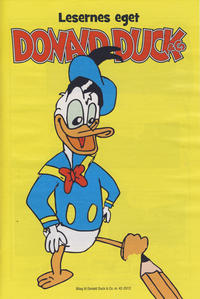 Cover for Bilag til Donald Duck & Co (Hjemmet / Egmont, 1997 series) #42/2012