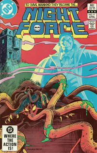 Cover Thumbnail for The Night Force (DC, 1982 series) #9 [Direct]