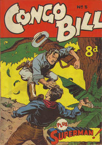 Cover Thumbnail for The Adventures of Congo Bill (K. G. Murray, 1954 series) #5