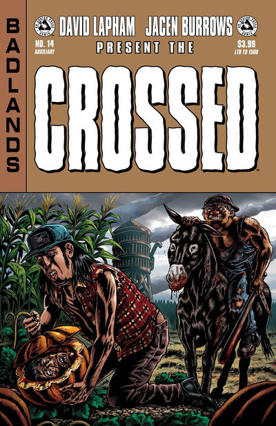 Cover for Crossed Badlands (Avatar Press, 2012 series) #14 [Auxiliary Cover - Raulo Caceres]