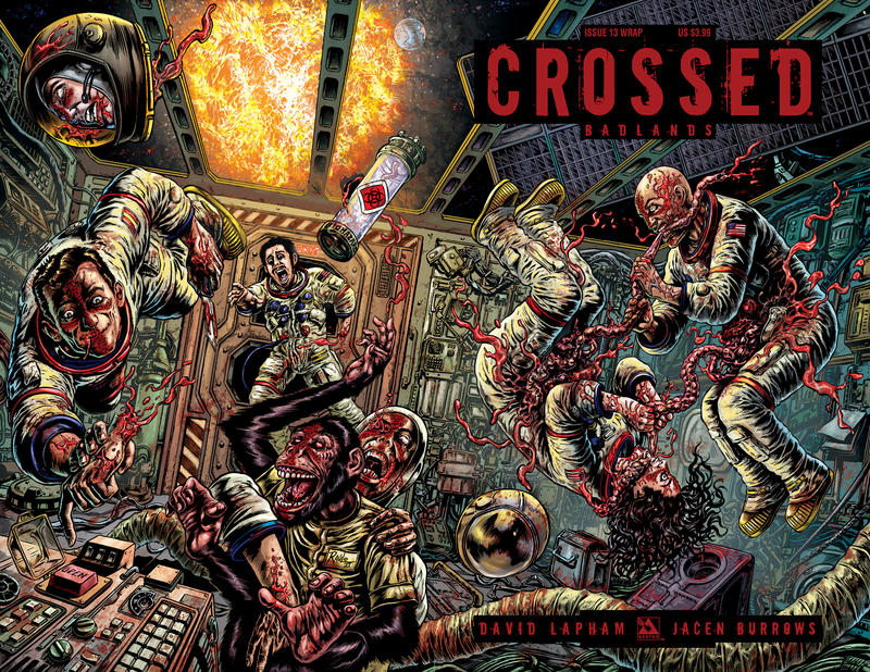 Cover for Crossed Badlands (Avatar Press, 2012 series) #13 [Wraparound Cover]