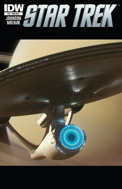 Cover for Star Trek (IDW, 2011 series) #14 [Incentive Photo Variant Cover]