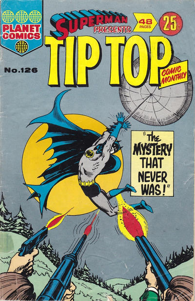 Cover for Superman Presents Tip Top Comic Monthly (K. G. Murray, 1965 series) #126