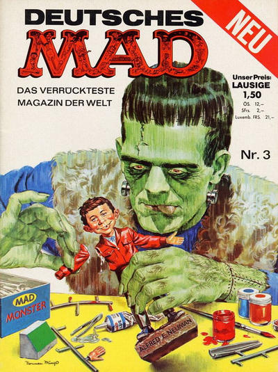 Cover for Mad (BSV - Williams, 1967 series) #3