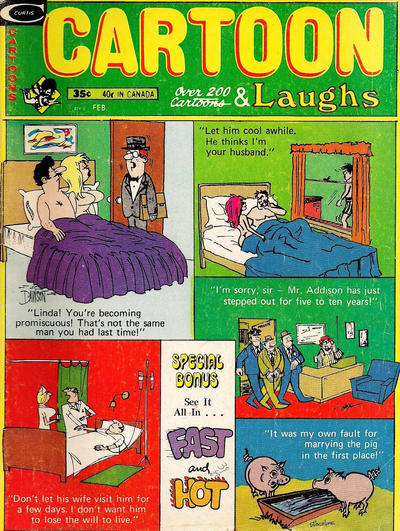 Cover for Cartoon Laughs (Marvel, 1962 series) #v12#1