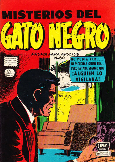 Cover for Misterios del Gato Negro (Editora de Periódicos, S. C. L. "La Prensa", 1953 series) #60