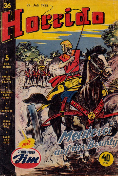 Cover for Horrido (Danehl's Verlag, 1954 series) #36