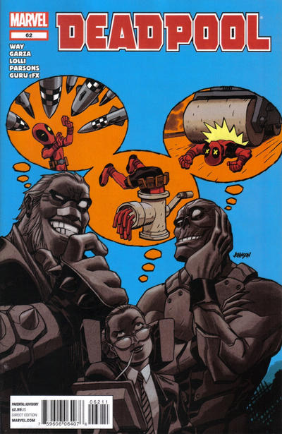 Cover for Deadpool (Marvel, 2008 series) #62