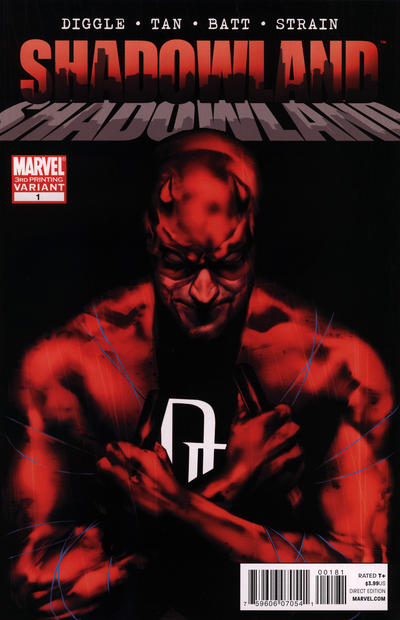 Cover for Shadowland (Marvel, 2010 series) #1 [Third Printing]