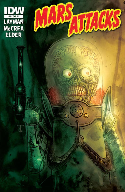 Cover for Mars Attacks (IDW, 2012 series) #5 [Retailer incentive]