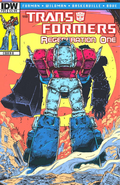Cover for Transformers: Regeneration One (IDW, 2012 series) #85 [Cover B - Guido Guidi]