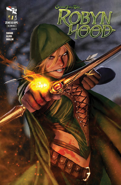 Cover for Grimm Fairy Tales Presents Robyn Hood (Zenescope Entertainment, 2012 series) #1 [Cover C - Stjepan Sejic]