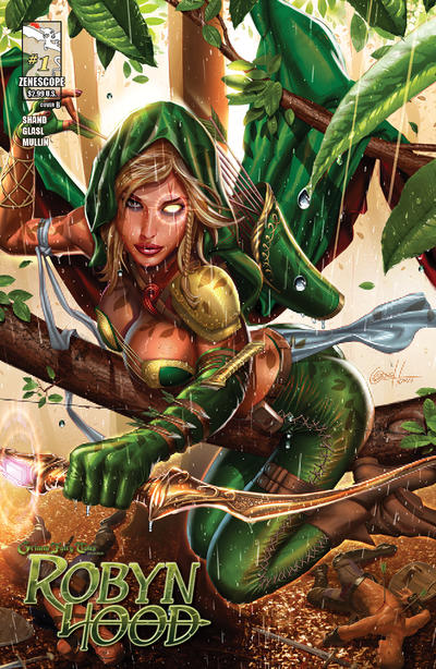 Cover for Grimm Fairy Tales Presents Robyn Hood (Zenescope Entertainment, 2012 series) #1 [Cover B - Greg Horn]