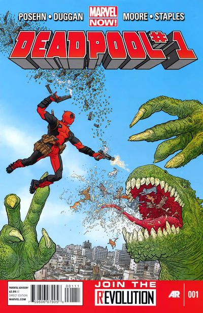 Cover for Deadpool (Marvel, 2013 series) #1