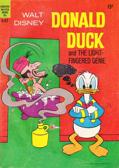 Cover for Walt Disney's Donald Duck (W. G. Publications; Wogan Publications, 1954 series) #192