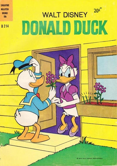Cover for Walt Disney's Donald Duck (W. G. Publications; Wogan Publications, 1954 series) #214